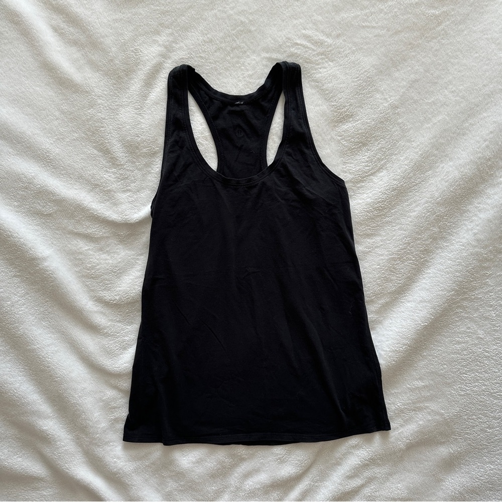 LULULEMON RACERBACK TANK WOMENS  SIZE 6 BLACK - Picture 13 of 15